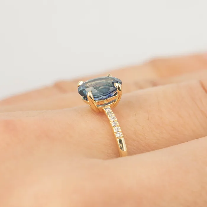 Rings Envero Jewelry Audrey Ring 168ct Montana Sapphire One of a kind Rings Envero Jewelry Audrey Ring 168ct Montana Sapphire One of a kind