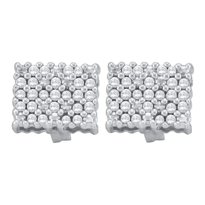 14CTWDiamond CLUSTER EARRINGS gndatlanta Earrings