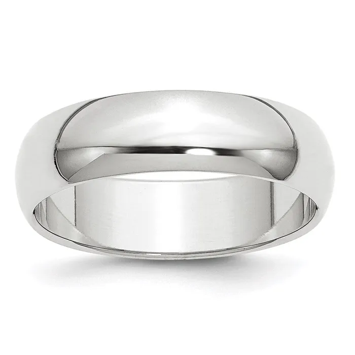 Goldia Rings Solid 10K Yellow Gold White Gold 6mm HalfRound MensWomens Wedding Band Ring Size 11 Goldia Rings Solid 10K Yellow Gold White Gold 6mm HalfRound MensWomens Wedding Band Ring Size 11