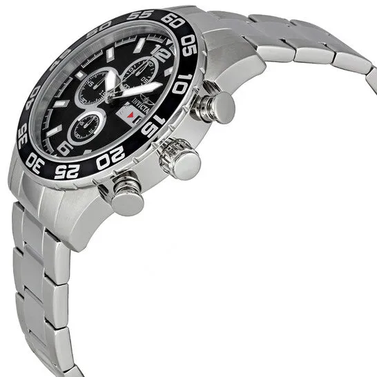 JMS always Bracelets Original Invicta II Black Dial Chronograph Stainless Steel Mens Watch 1012 JMS always Bracelets Original Invicta II Black Dial Chronograph Stainless Steel Mens Watch 1012