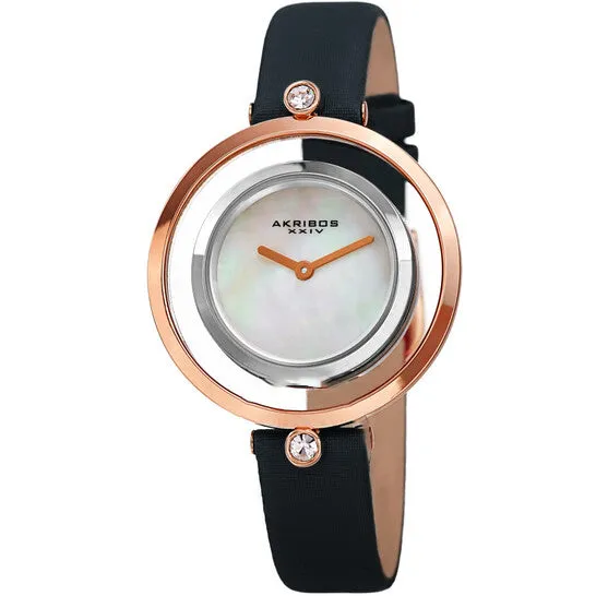 JMS always Watches Original Akribos XXIV Quartz White Dial Ladies Watch AK1060BU JMS always Watches Original Akribos XXIV Quartz White Dial Ladies Watch AK1060BU