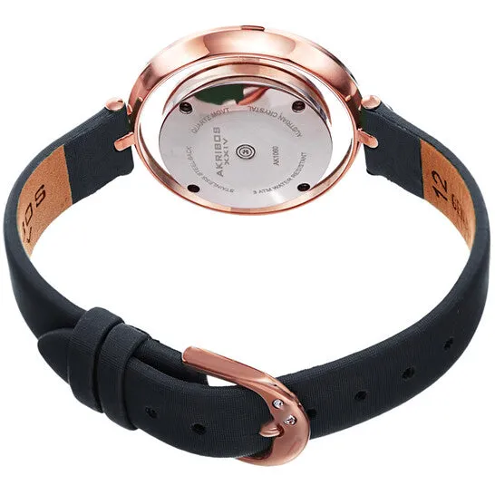 JMS always Watches Original Akribos XXIV Quartz White Dial Ladies Watch AK1060BU JMS always Watches Original Akribos XXIV Quartz White Dial Ladies Watch AK1060BU