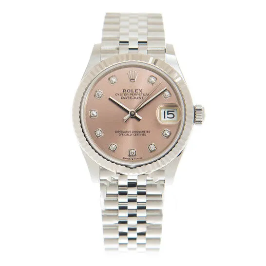 JMS always Watches Original Rolex Datejust 31 Automatic Diamond Pink Dial Ladies Watch 278274PDJ JMS always Watches Original Rolex Datejust 31 Automatic Diamond Pink Dial Ladies Watch 278274PDJ