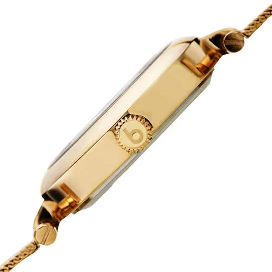 Original Burgi Quartz Gold Dial Goldtone Mesh Ladies Watch BUR231YG JMS always Rings Original Burgi Quartz Gold Dial Goldtone Mesh Ladies Watch BUR231YG JMS always Rings