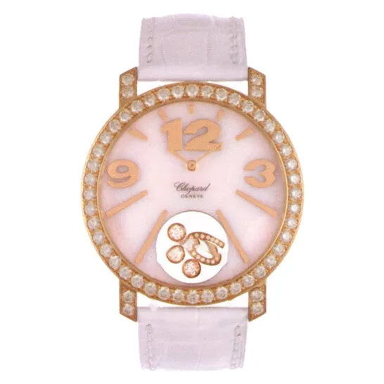 Original Chopard Happy Diamonds Mother of Pearl Leather Ladies Watch 2074505005 JMS always Watches Original Chopard Happy Diamonds Mother of Pearl Leather Ladies Watch 2074505005 JMS always Watches