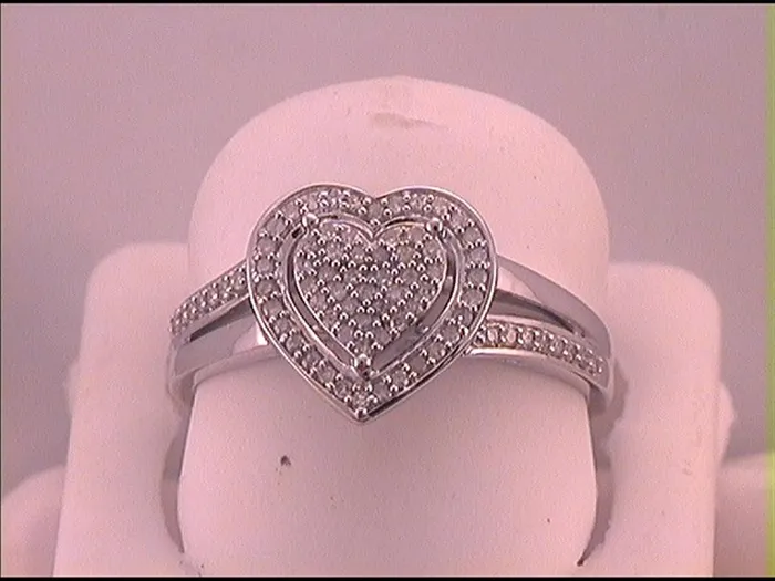 Rings 15CTWDiamond HEART RING gndatlanta