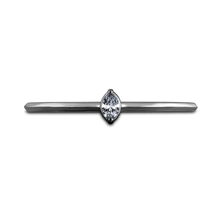 Rings Goldia 005 CT Marquise Natural Clarity Enhanced Diamond Solitaire Promise Ring in Solid 10K White Gold Rings Goldia 005 CT Marquise Natural Clarity Enhanced Diamond Solitaire Promise Ring in Solid 10K White Gold