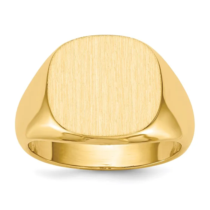 Rings Goldia 10K Yellow Gold Mens Signet Ring