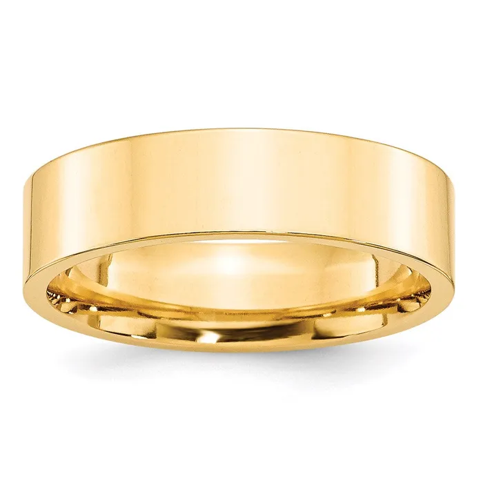 Rings Goldia Solid 10K Yellow Gold 6mm Standard Flat Comfort Fit MensWomens Wedding Band Ring Size 95 Rings Goldia Solid 10K Yellow Gold 6mm Standard Flat Comfort Fit MensWomens Wedding Band Ring Size 95
