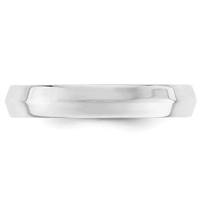 Rings Goldia Solid 14K White Gold 4mm Knife Edge Comfort Fit MensWomens Wedding Band Ring Size 95 Rings Goldia Solid 14K White Gold 4mm Knife Edge Comfort Fit MensWomens Wedding Band Ring Size 95