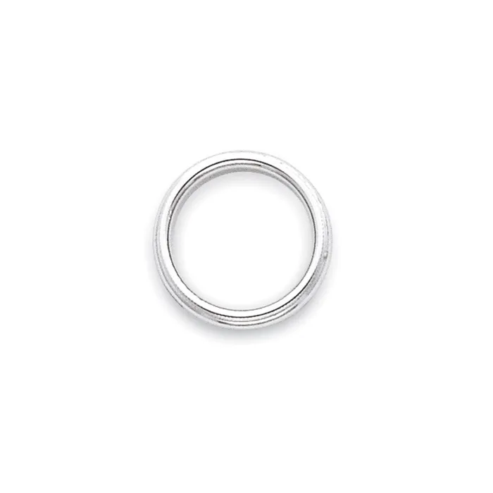 Rings Goldia Solid 18K White Gold 3mm Milgrain Half Round MensWomens Wedding Band Ring Size 13 Rings Goldia Solid 18K White Gold 3mm Milgrain Half Round MensWomens Wedding Band Ring Size 13