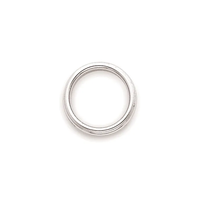 Rings Goldia Solid 18K White Gold 3mm Milgrain Half Round MensWomens Wedding Band Ring Size 13 Rings Goldia Solid 18K White Gold 3mm Milgrain Half Round MensWomens Wedding Band Ring Size 13