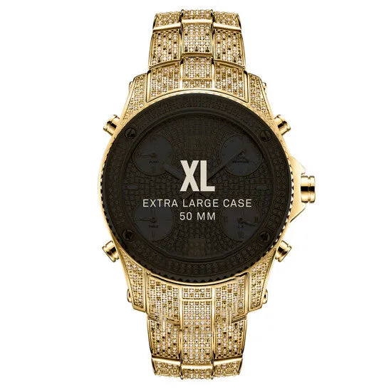 Rings JMS always Original JBW Platinum Series Goldtone Dial Mens Watch PS550A Rings JMS always Original JBW Platinum Series Goldtone Dial Mens Watch PS550A