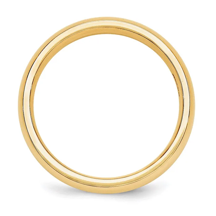 Solid 10K Yellow Gold 5mm Comfort Fit MensWomens Wedding Band Ring Size 115 Goldia Rings Solid 10K Yellow Gold 5mm Comfort Fit MensWomens Wedding Band Ring Size 115 Goldia Rings