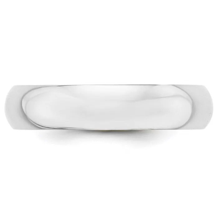 Solid 10K Yellow Gold White Gold 5mm HalfRound MensWomens Wedding Band Ring Size 95 Goldia Rings Solid 10K Yellow Gold White Gold 5mm HalfRound MensWomens Wedding Band Ring Size 95 Goldia Rings