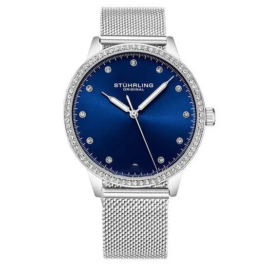 Watches JMS always Original Stuhrling Original Vogue Blue Dial Ladies Watch M15606 Watches JMS always Original Stuhrling Original Vogue Blue Dial Ladies Watch M15606