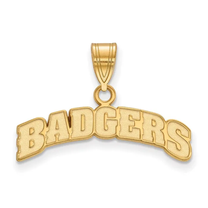 10k Gold University of Wisconsin Badgers Medium Pendant TreasureFineJewelers Necklaces 10k Gold University of Wisconsin Badgers Medium Pendant TreasureFineJewelers Necklaces