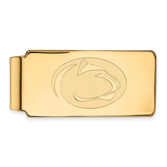 14K Yellow Gold Penn State University Money Clip TreasureFineJewelers PreStyled Sets 14K Yellow Gold Penn State University Money Clip TreasureFineJewelers PreStyled Sets