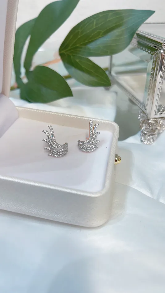 Morena and Proud Earrings Angel Wings Earrings