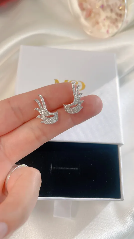 Morena and Proud Earrings Angel Wings Earrings