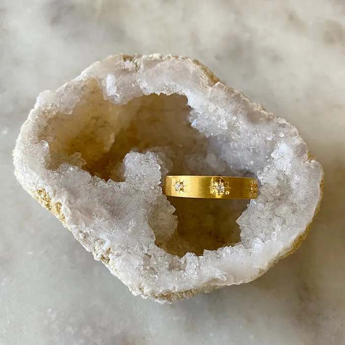 Rings Azha Golden Moonstone Ring Robindira Unsworth