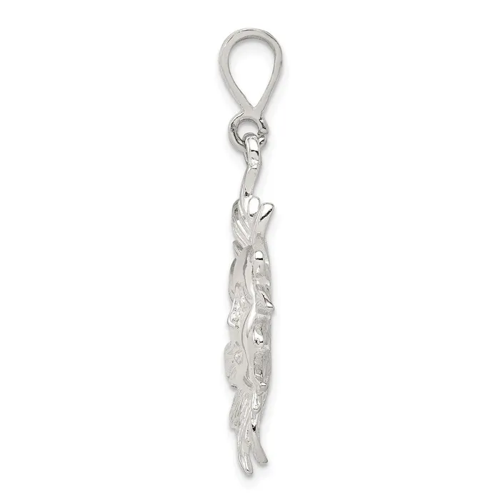 Sterling Silver Sun Pendant TreasureFineJewelers Necklaces