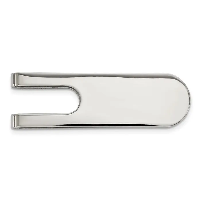 TreasureFineJewelers Bracelets Chisel Stainless Steel Polished Money Clip