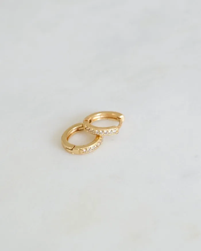 ERIJEWELRY Esther hoop earrings Earrings