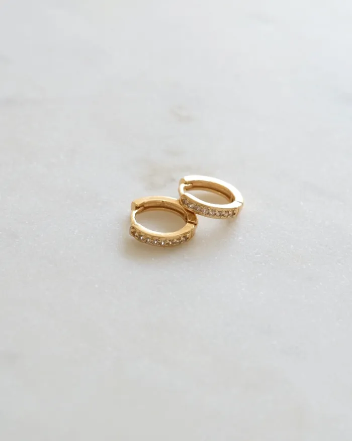 ERIJEWELRY Esther hoop earrings Earrings