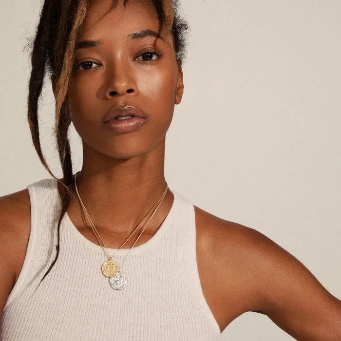 Necklaces Pilgrim Virgo Gold Plated Necklace