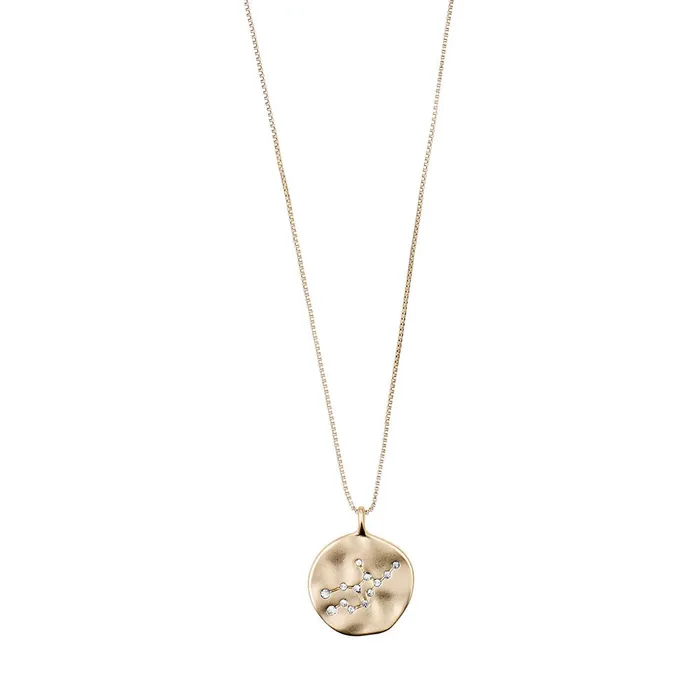 Necklaces Pilgrim Virgo Gold Plated Necklace