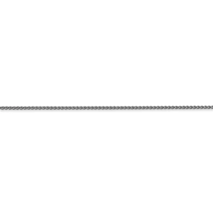 14k WG 1mm DC Spiga with Spring Ring Clasp ChainWBCPEN12620 WB Choice Jewelry Rings 14k WG 1mm DC Spiga with Spring Ring Clasp ChainWBCPEN12620 WB Choice Jewelry Rings