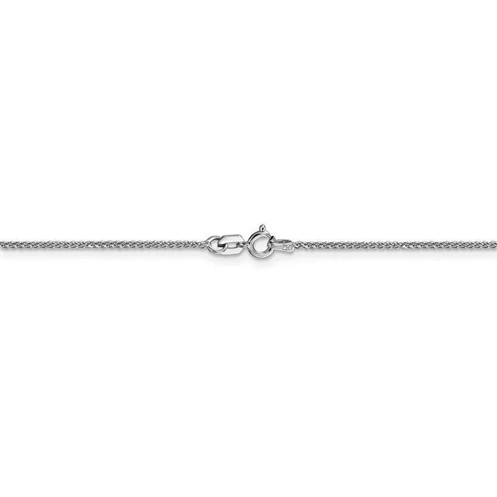 14k WG 1mm DC Spiga with Spring Ring Clasp ChainWBCPEN12620 WB Choice Jewelry Rings 14k WG 1mm DC Spiga with Spring Ring Clasp ChainWBCPEN12620 WB Choice Jewelry Rings