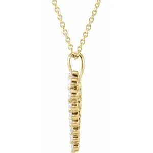 Necklaces 14K Yellow 1 CTW Diamond Heart 18 Necklace 6496060000PSTWBC WB Choice Jewelry Necklaces 14K Yellow 1 CTW Diamond Heart 18 Necklace 6496060000PSTWBC WB Choice Jewelry