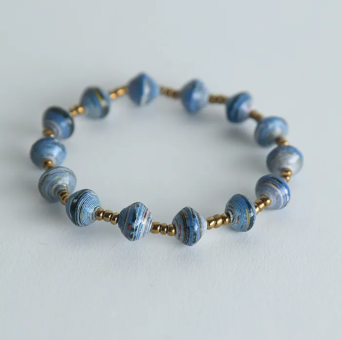 projecthavehope2 Bracelets Maber The Good One Paper Bead Stretch Bracelet