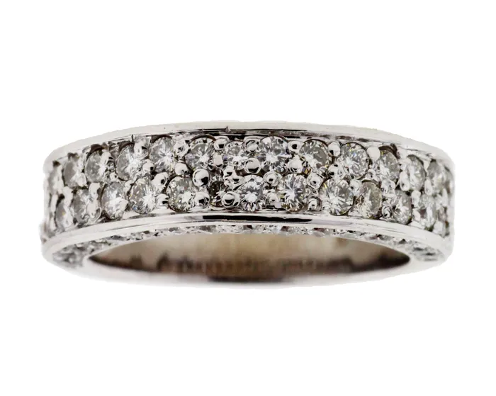 Rings FULLERS PURCHASE FROM PUBLIC 14KW 125CTTW DIAMOND ANNIVERSARY RING Rings FULLERS PURCHASE FROM PUBLIC 14KW 125CTTW DIAMOND ANNIVERSARY RING