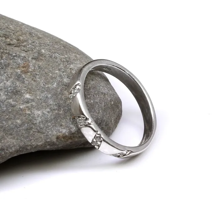 Rings Real 925 Sterling Silver White CZ Mens finger ring Karizma Jewels Rings Real 925 Sterling Silver White CZ Mens finger ring Karizma Jewels