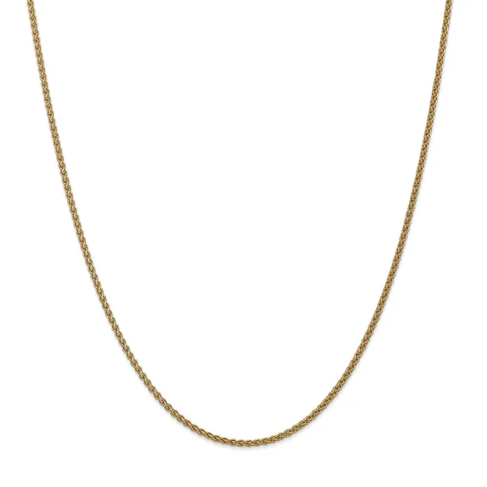Rings WB Choice Jewelry 14k 1mm Spiga with Spring Ring Clasp ChainWBCPEN25920
