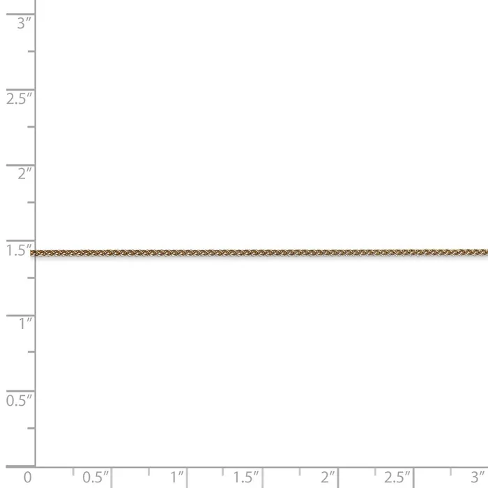 Rings WB Choice Jewelry 14k 1mm Spiga with Spring Ring Clasp ChainWBCPEN25920 Rings WB Choice Jewelry 14k 1mm Spiga with Spring Ring Clasp ChainWBCPEN25920