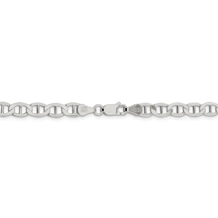 Rings WB Choice Jewelry Sterling Silver 57mm Flat Anchor ChainWBCQLFA12024 Rings WB Choice Jewelry Sterling Silver 57mm Flat Anchor ChainWBCQLFA12024