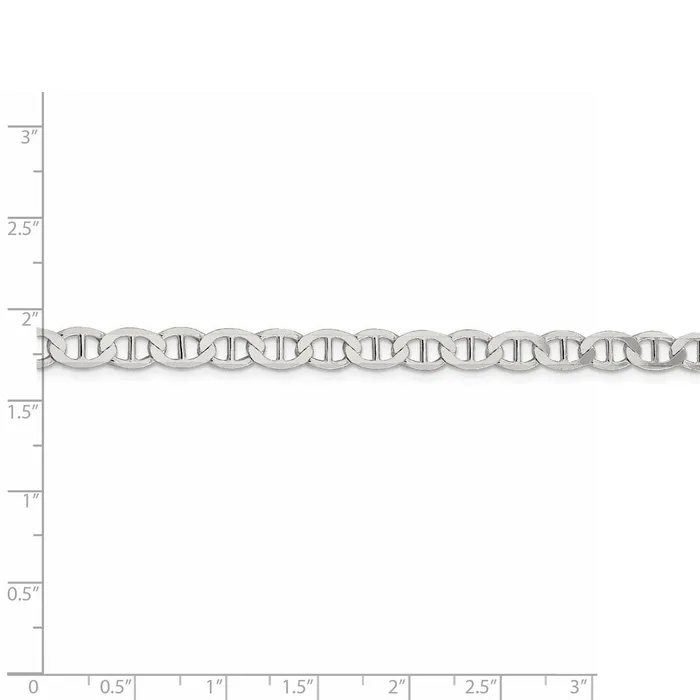 Rings WB Choice Jewelry Sterling Silver 57mm Flat Anchor ChainWBCQLFA12024 Rings WB Choice Jewelry Sterling Silver 57mm Flat Anchor ChainWBCQLFA12024
