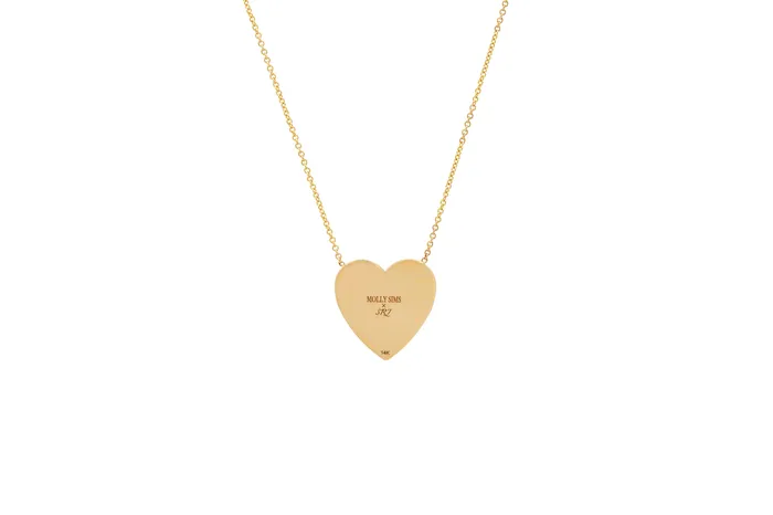 Shylee Rose Jewelry Necklaces MS X SRJ Large Heart Necklace