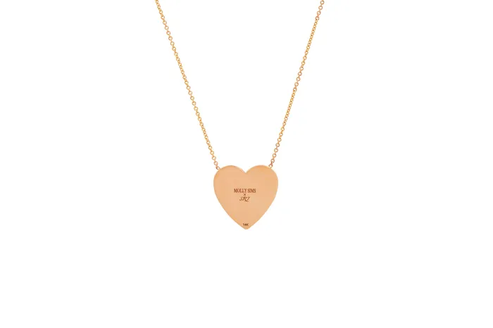 Shylee Rose Jewelry Necklaces MS X SRJ Large Heart Necklace