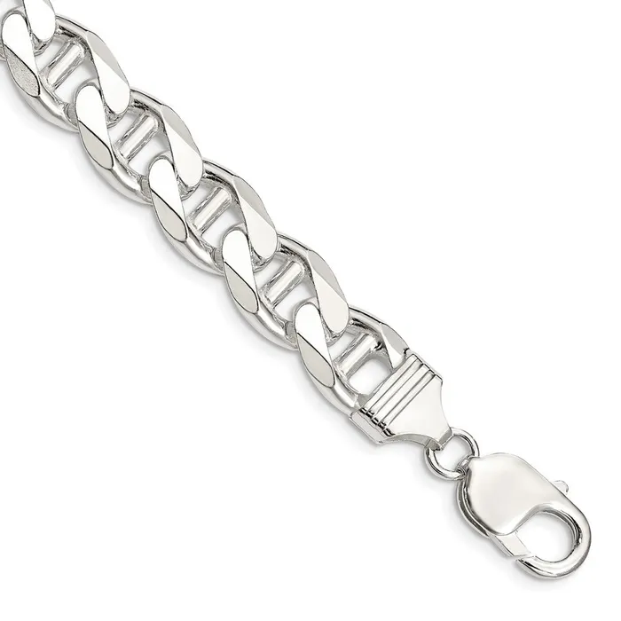 Sterling Silver 105mm Flat Cuban Anchor ChainWBCQFAN3008 WB Choice Jewelry Necklaces Sterling Silver 105mm Flat Cuban Anchor ChainWBCQFAN3008 WB Choice Jewelry Necklaces