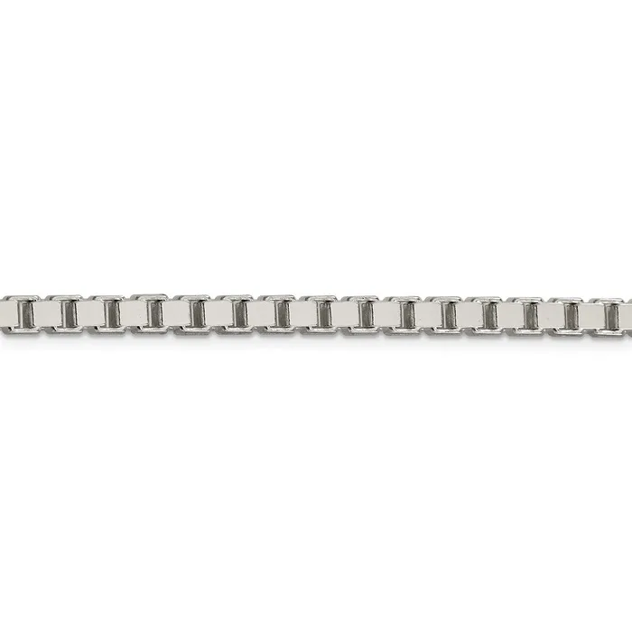 Sterling Silver 45mm Box ChainWBCQBX10016 WB Choice Jewelry Rings Sterling Silver 45mm Box ChainWBCQBX10016 WB Choice Jewelry Rings