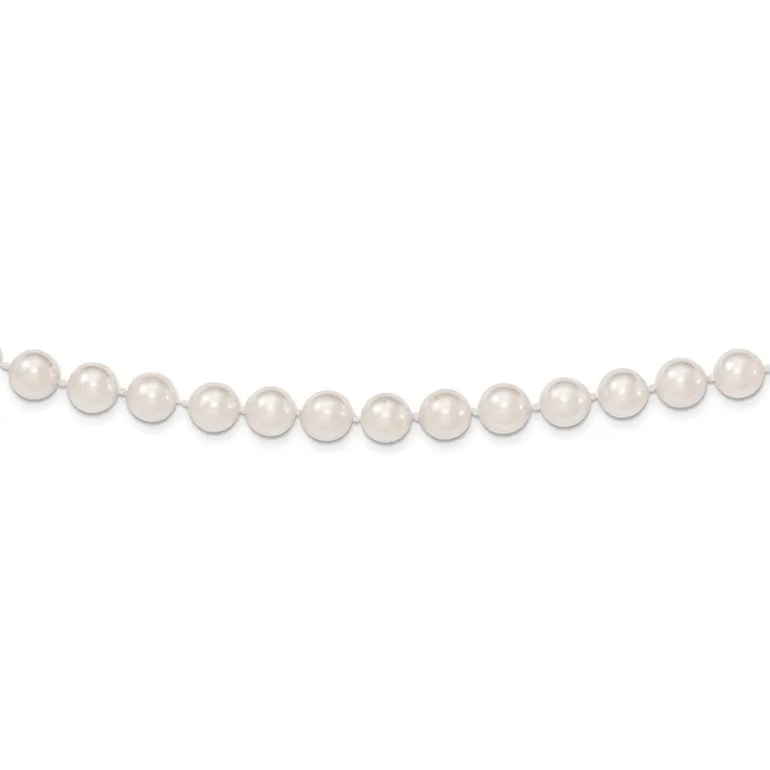 WB Choice Jewelry Bracelets 14k 89mm Round White Saltwater Akoya Cultured Pearl BraceletWBCPL80AA7 WB Choice Jewelry Bracelets 14k 89mm Round White Saltwater Akoya Cultured Pearl BraceletWBCPL80AA7
