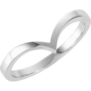 WB Choice Jewelry Rings 14K White V Ring42154742PSTWBC