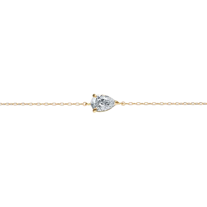 03ct Pear Diamond Bracelet PRMAL Bracelets