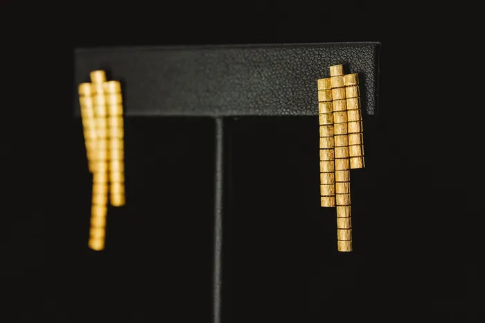 14k Yellow Gold Drop Earrings Consignment Earrings