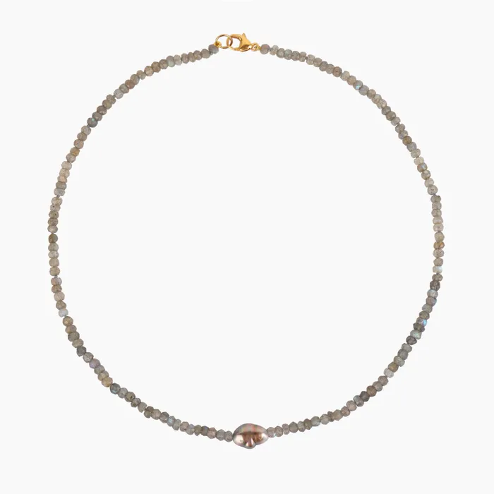 Aili Tahitian Keshi Pearl Necklace misha hawaii Necklaces Aili Tahitian Keshi Pearl Necklace misha hawaii Necklaces